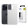Etui / obudowa na smartfona 3mk Hardy MagSilicone Silver-White do iPhone 15 Pro Max